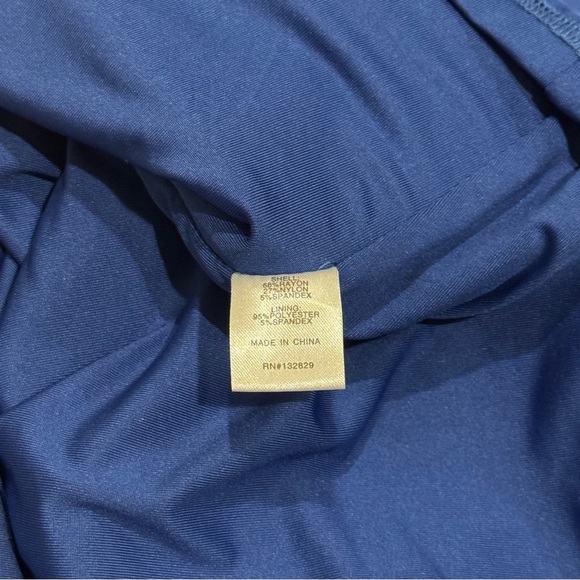 Remi x Revolve Carli Mini Halter Dress in Baltic Blue Women's Size 3X - Picture 9 of 11